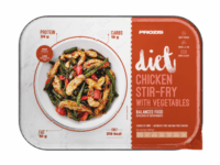 Salteado de frango com legumes 280g